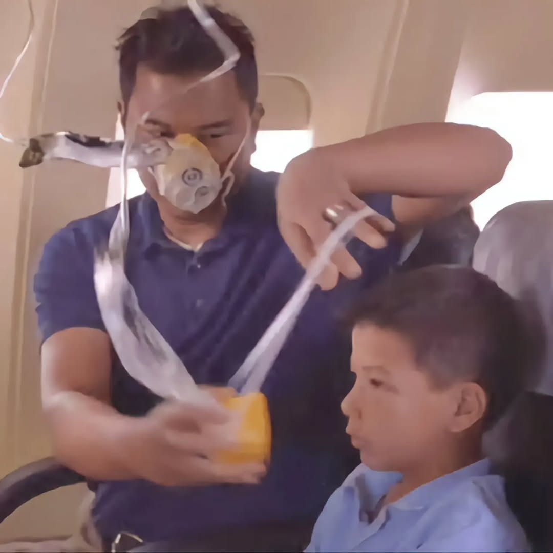 A MÁSCARA NO AVIÃO(analogia com amor próprio e consciência)